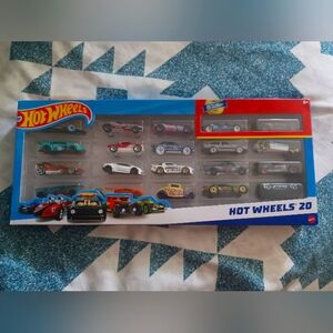 BNIB MATTEL Hot Wheels 20-Car Pack - Multicolor